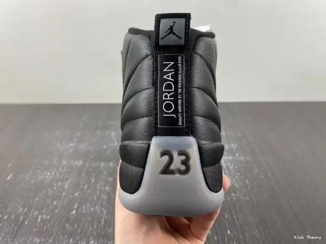 Kick Theory Jordan Air 12 Wolf Black Grey CT8013-019 0507